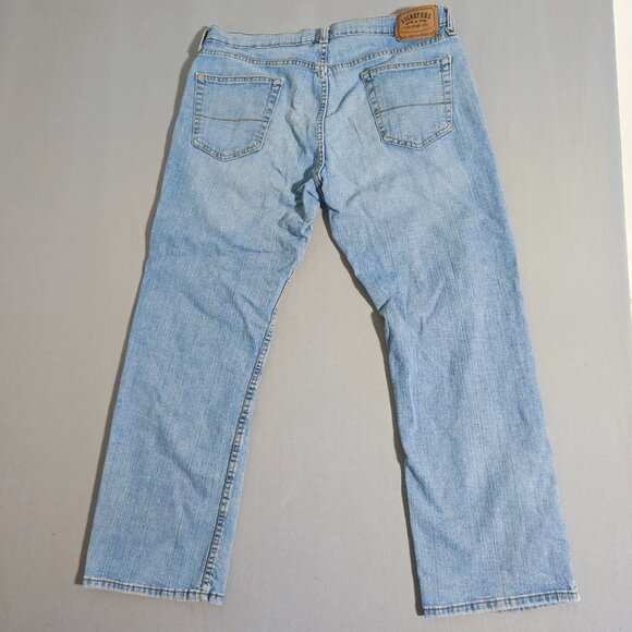 Signature by Levi Strauss jeans men's size W36/L30 denim blue Relaxed Straight - Picture 3 of 14